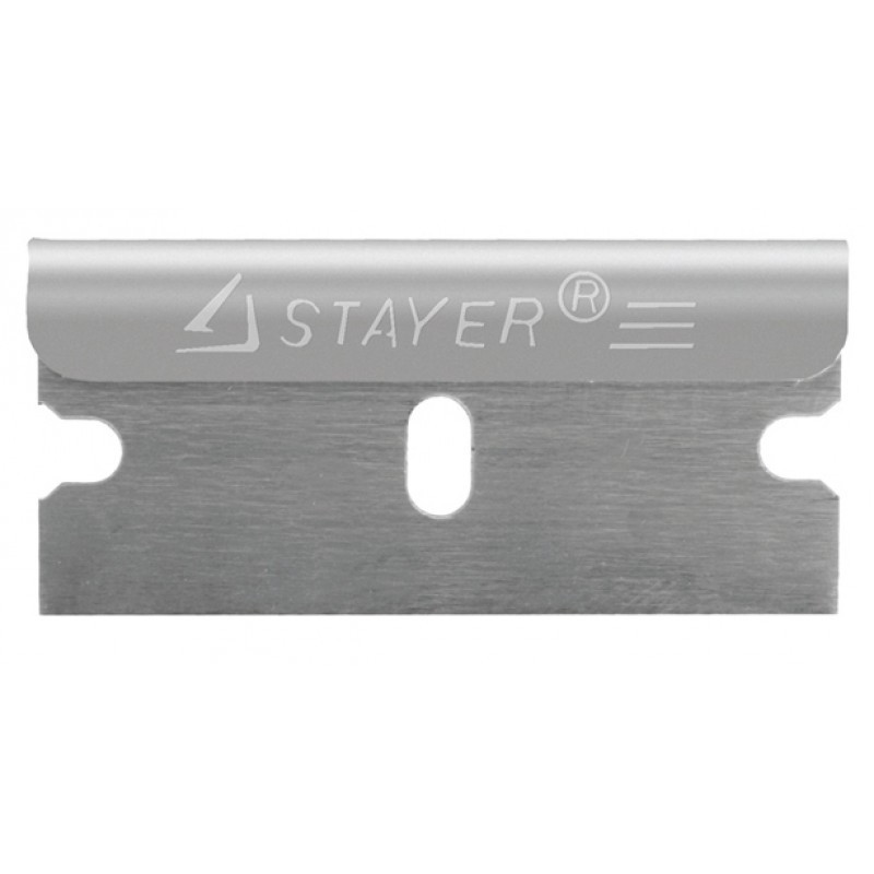 Лезвия для скребков Stayer тип H01 40*19,5 мм 5 шт нож металлический с автостопом stayer ksm 18a сегмент лезвия 18 мм