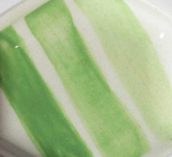 Подглазурная майоликовая краска 200 г, цвет светло-зеленый S-0850-05