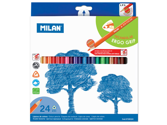 Набор карандашей цветных Milan 
