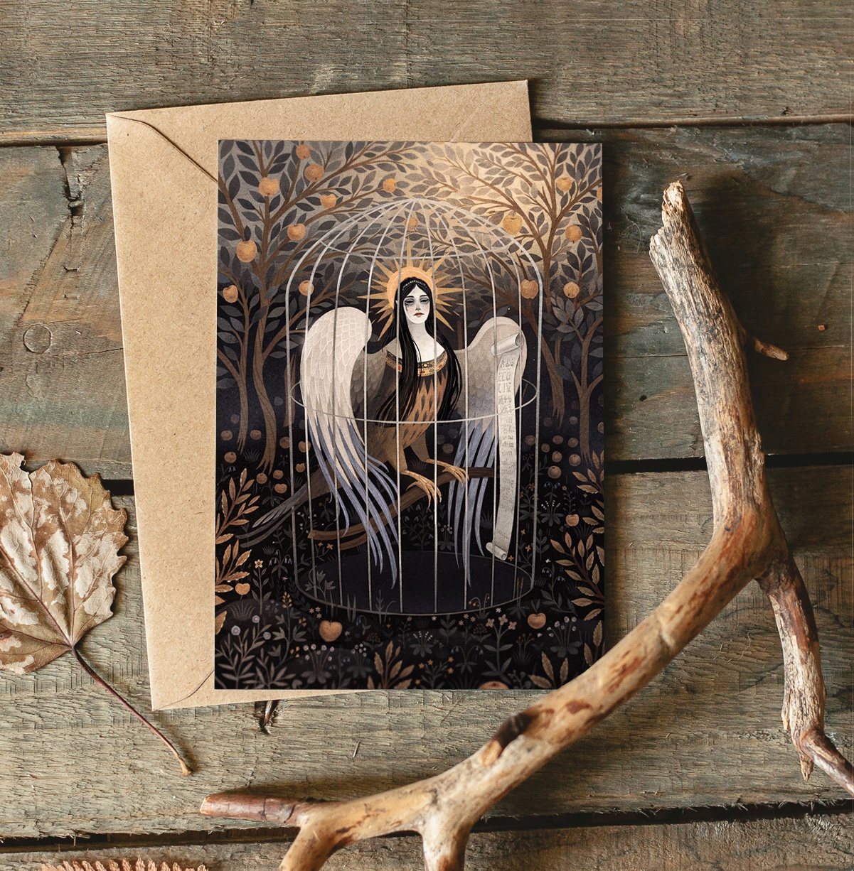 Открытка Дворникова А. 