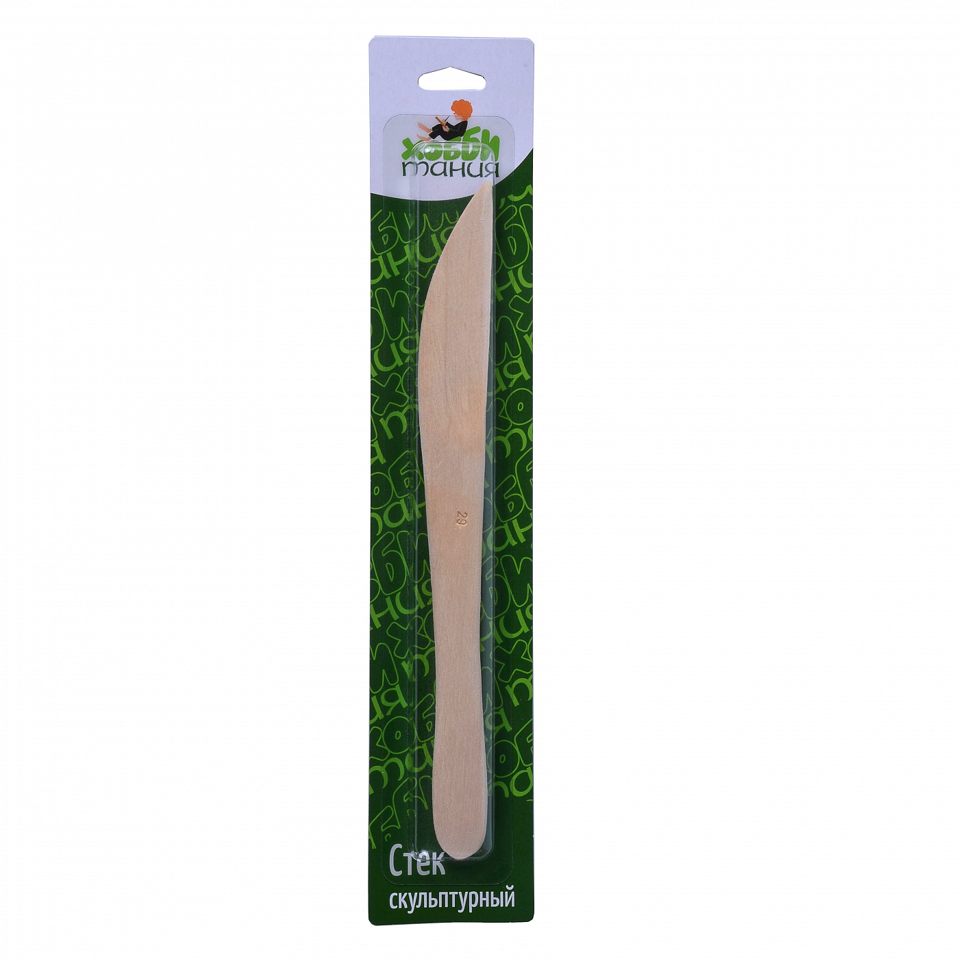 Стек деревянный двухсторонний, длина 20 см, №29 нож разделочный regent inox nippon длина 200 320 мм