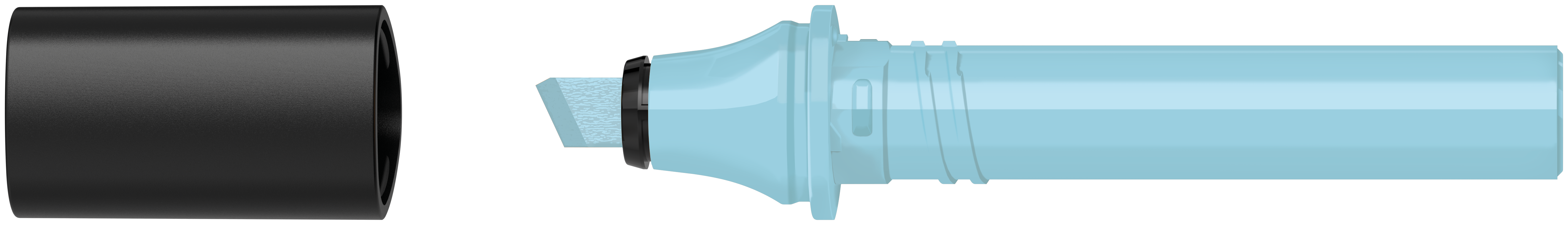 Картридж сменный Molotow quotSketcher quot B230 cо скошенным пером crystal blue 128₽