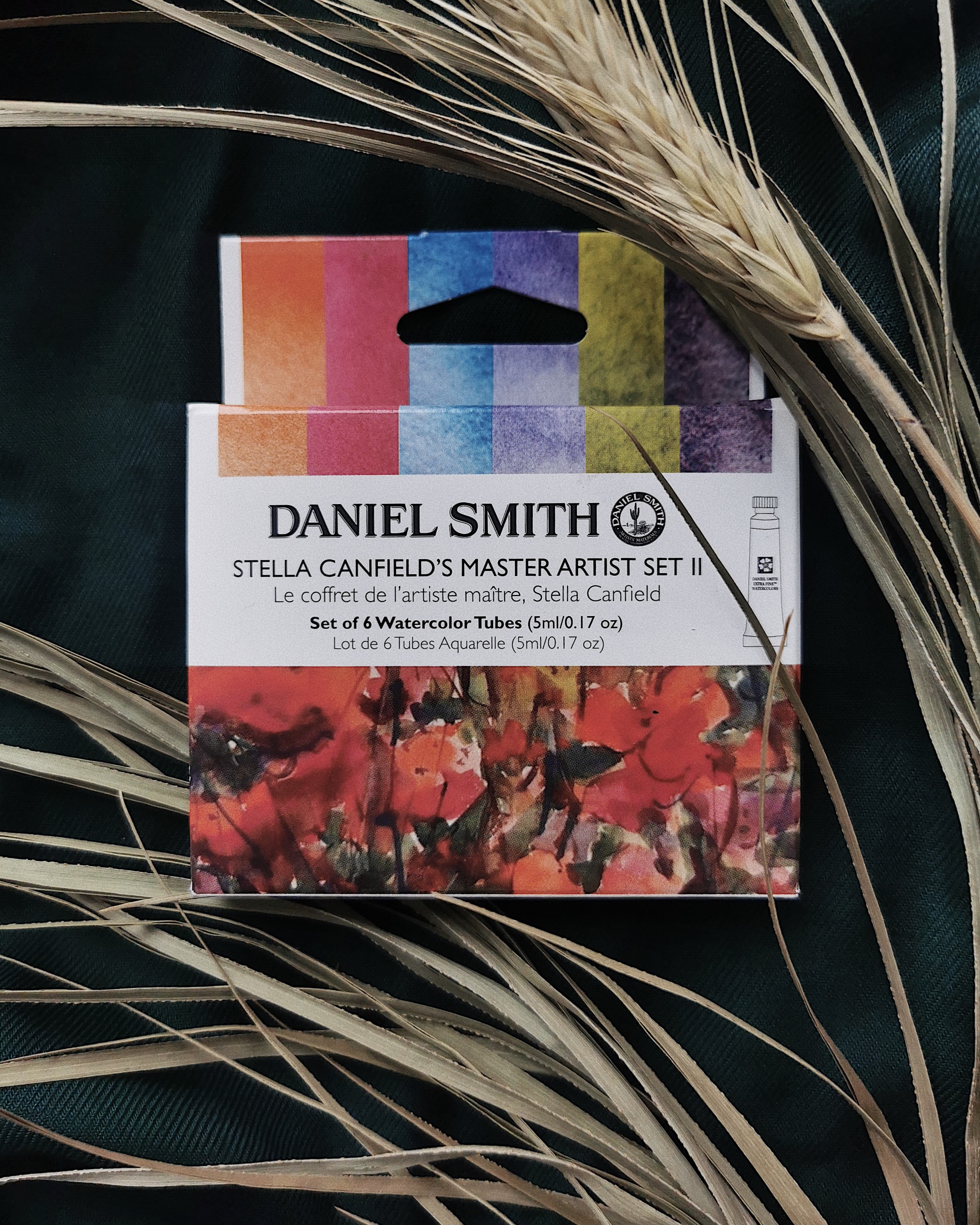 Набор акварели Daniel Smith Stella Canfield's Master Artist Set II, в тубах 6 цв*5 мл DS-285610409 - фото 4