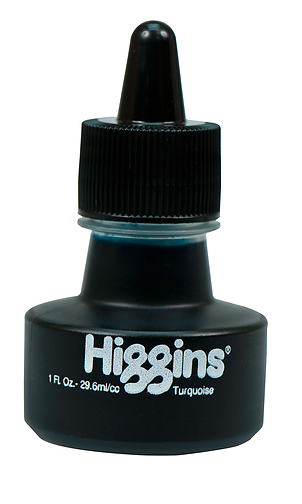 Чернила Higgins Dye-based 296 мл цвет бирюзовый 312₽