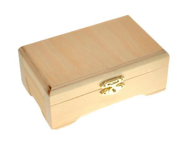 Заготовка деревянная Татьянка Шкатулка 13х8х5 см, фанера ТАТ-Box-1385/02201 ТАТ-Box-1385/02201 - фото 1
