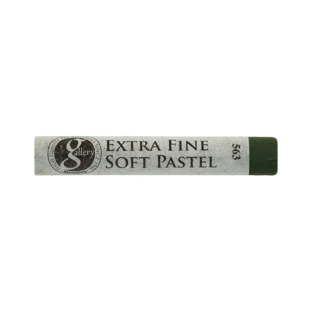 Пастель сухая MUNGYO extra fine soft "Gallery Artists" цв.№563 светлый хромовый зеленый I