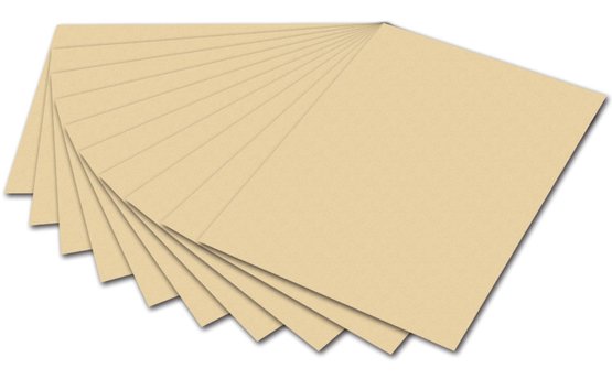 Бумага цветная Folia 50х70 см 300 г бежевый темный 278₽