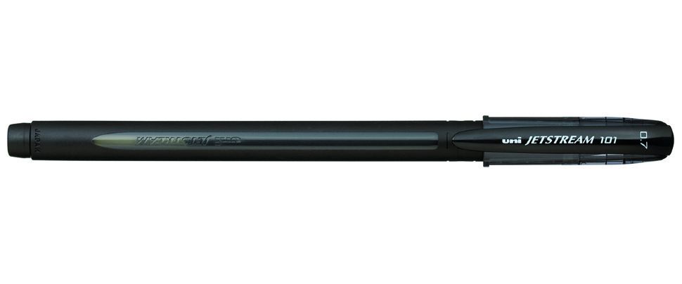 ручка шариковая uni jetstream 0 7 мм черная Ручка шариковая UNI 
