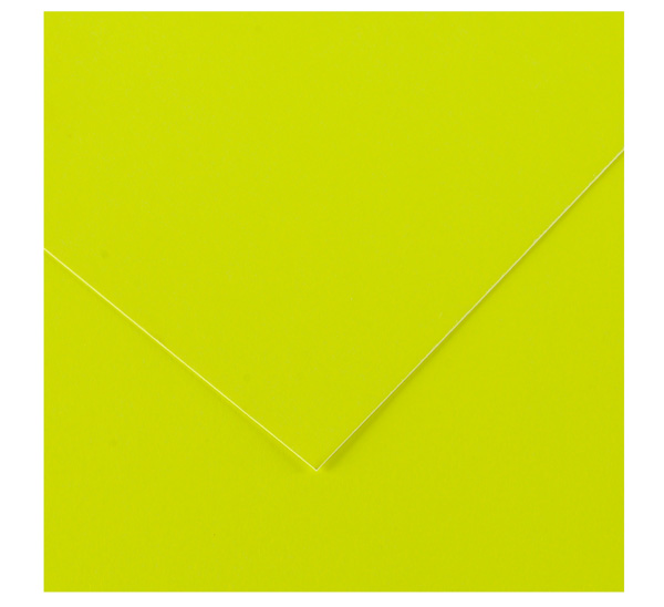 Бумага с флуоресцентным покрытием Canson 50х65 см 250 г Желтый бумага ная а3 100л calligrata пастель желтый 80г м2