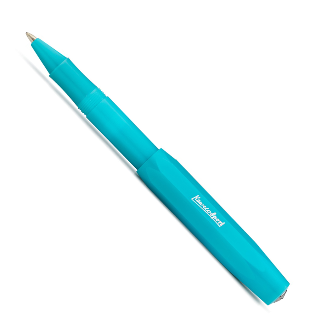 Ручка-роллер KAWECO FROSTED Sport 0,7 мм, корпус светло-черничный ручка перьевая kaweco skyline sport ef 0 5 мм корпуса мятный