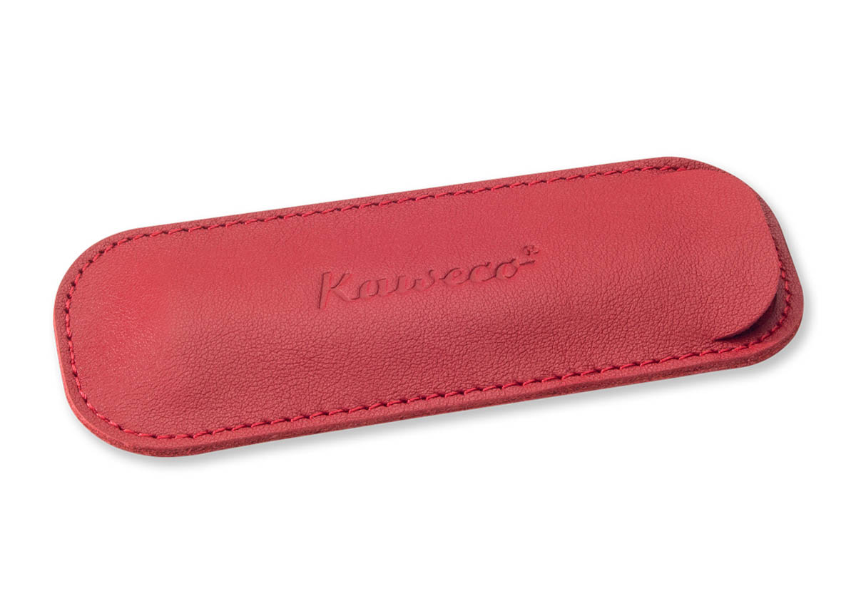 Чехол для ручек Kaweco ECO для 2 ручек Sport кожаный, красный KW10001675 - фото 1