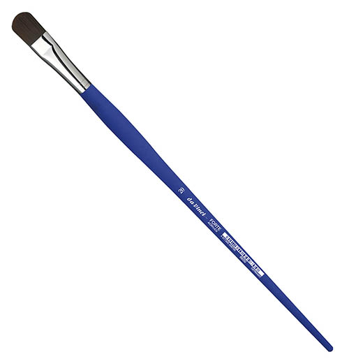 Кисть синтетика №20 овальная Da Vinci 8650 длинная ручка DV-8650-20 - фото 1