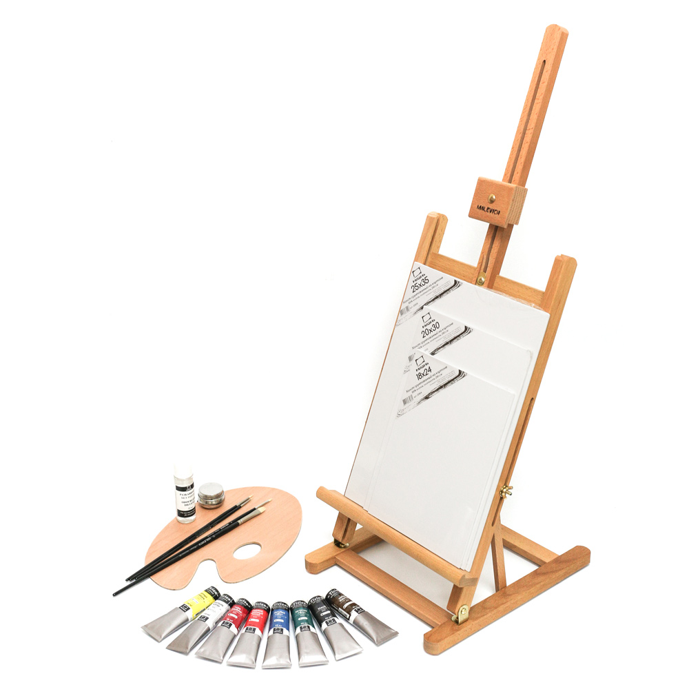 стартовый набор для гель лака 14 предметов studio box mini 1 Набор для живописи маслом 