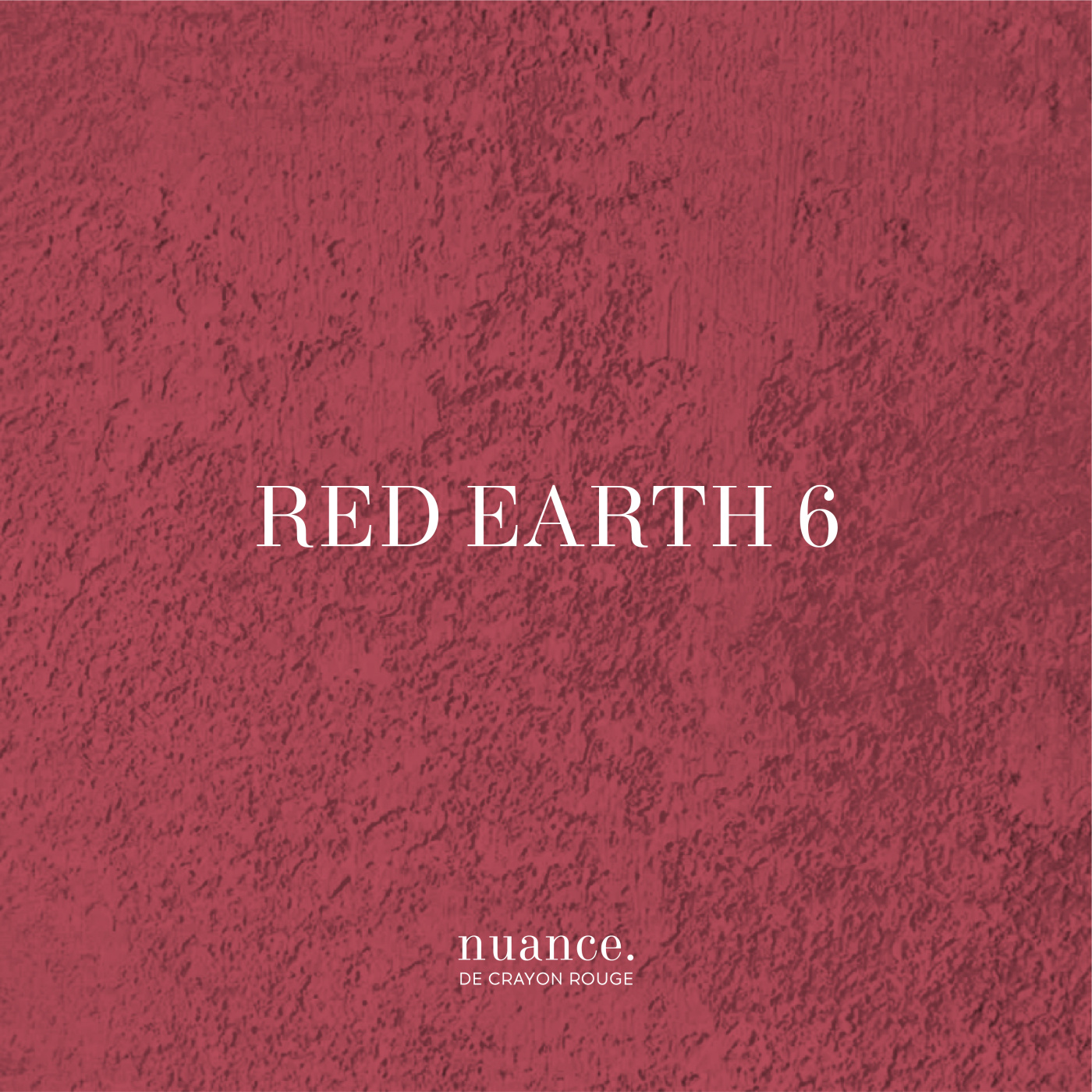 Пастель сухая ручного изготовления nuance., RED EARTH 6 (PR146, PR63:1, PY42)