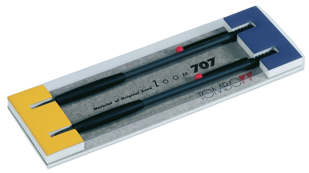 Ручка шариковая + механический карандаш Tombow ZOOM 707 корпус серо-черный