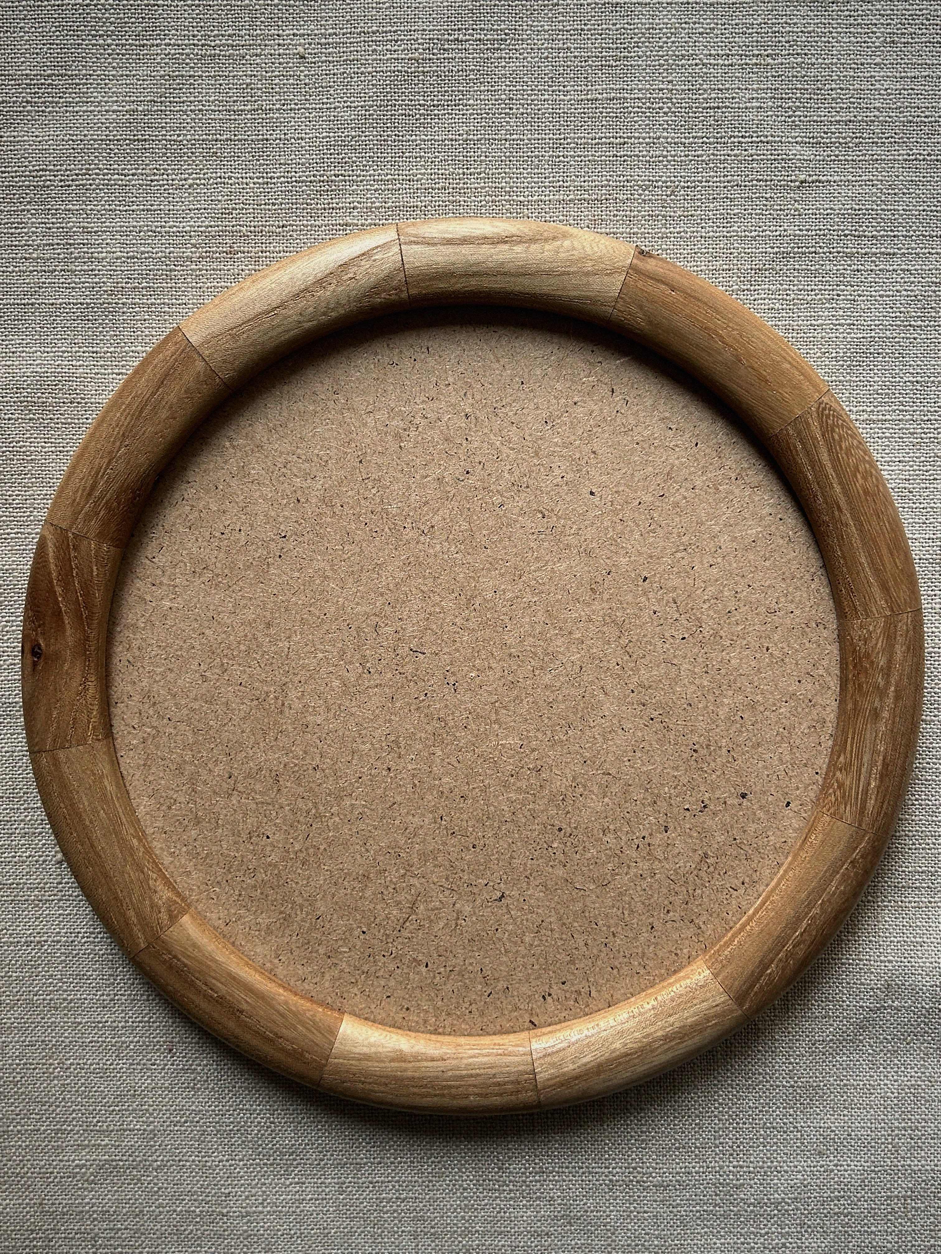 Рамка круглая KKhome ручная работа d17 карагач 990₽