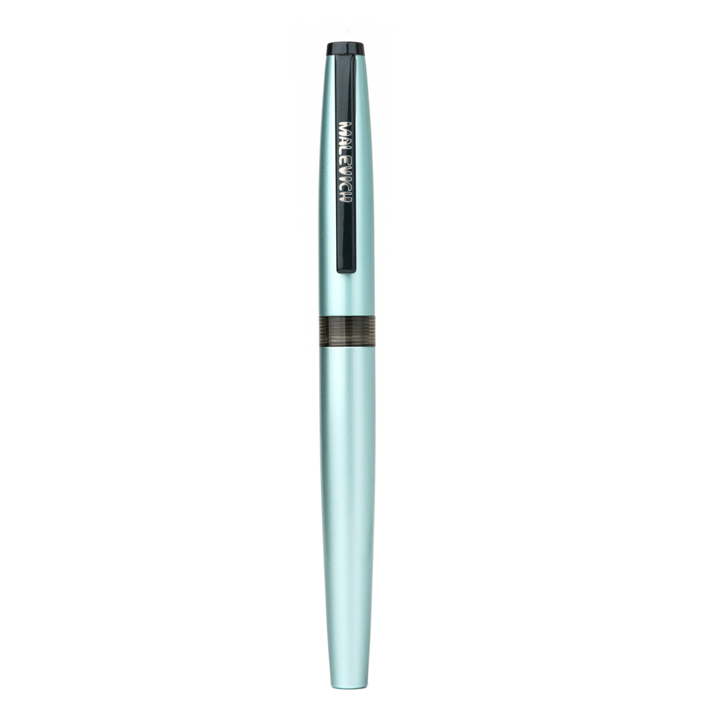 Ручка перьевая Малевичъ с конвертером, перо EF 0,4 мм, цвет: бирюзовый перламутр МЛ-196412