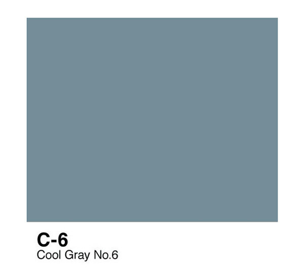 Чернила COPIC C6 (холодный серый, cool gray), цена на Чернила COPIC C6 (хол...