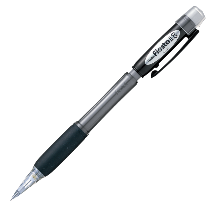 Карандаш автоматический Pentel Fiesta II 05 мм c резиновым грипом черный корпус 139₽