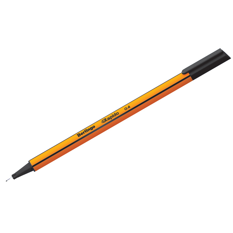 ручка гелевая стираемая berlingo apex e 0 5 мм трехгранная черная Ручка капиллярная Berlingo 