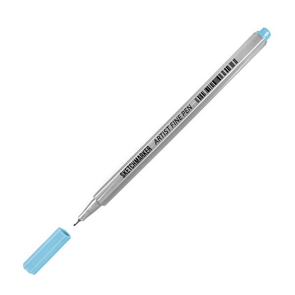 Ручка капиллярная SKETCHMARKER Artist fine pen цв. Голубой ручка капиллярная sketchmarker artist fine pen цв лимонный