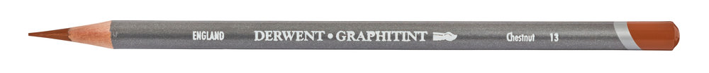 Карандаш акваграфитный Derwent "Graphitint" Каштановый