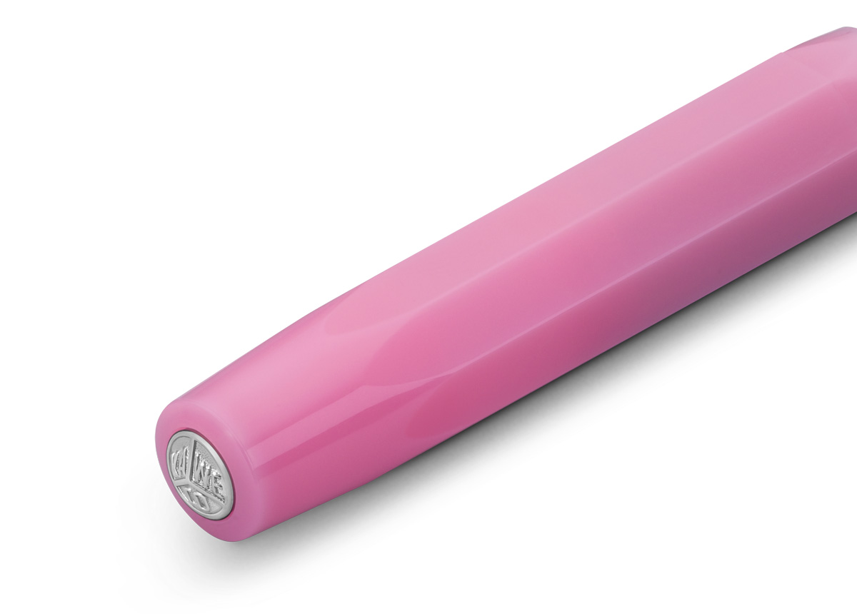 Ручка перьевая Kaweco CLASSIC FROSTED Sport EF 0,5 мм, чернила синие, корпус розовая питайя KW10001861 - фото 3