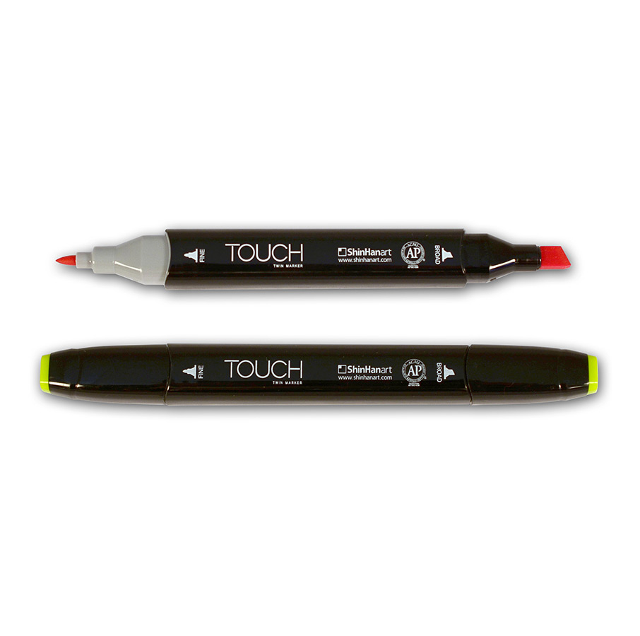 Маркер спиртовой Touch Twin penac шариковая ручка автоматическая sleek touch pastel 1 0мм корпус пастельный зеленый синяя арт ba1304 29m