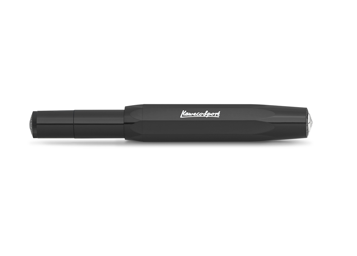 Ручка перьевая Kaweco SKYLINE Sport EF 0,5 мм, корпус черный KW10000768 - фото 2