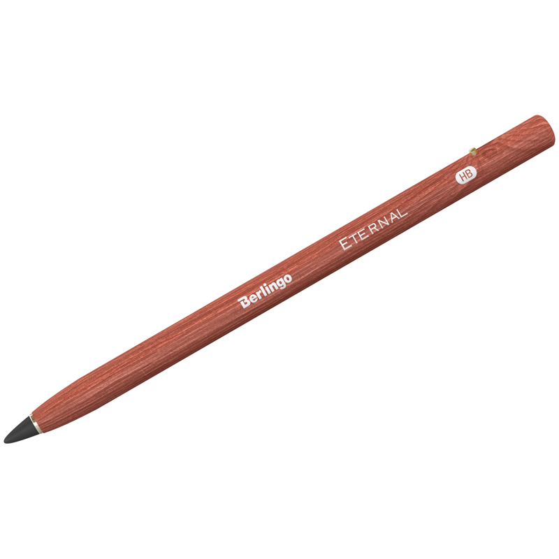 вечный карандаш berlingo eternal с металлическим наконечником корпуса натуральное дерево Вечный карандаш Berlingo 