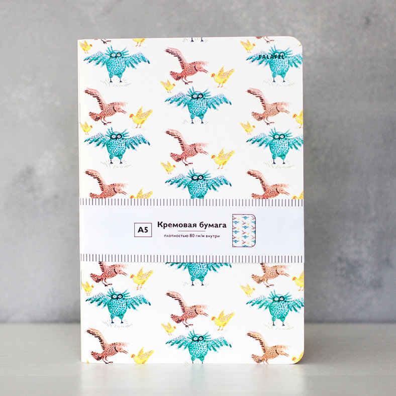 Блокнот FALAFEL BOOKS А5 Owls скетчбук с открытым переплетом falafel books а5 mimosa