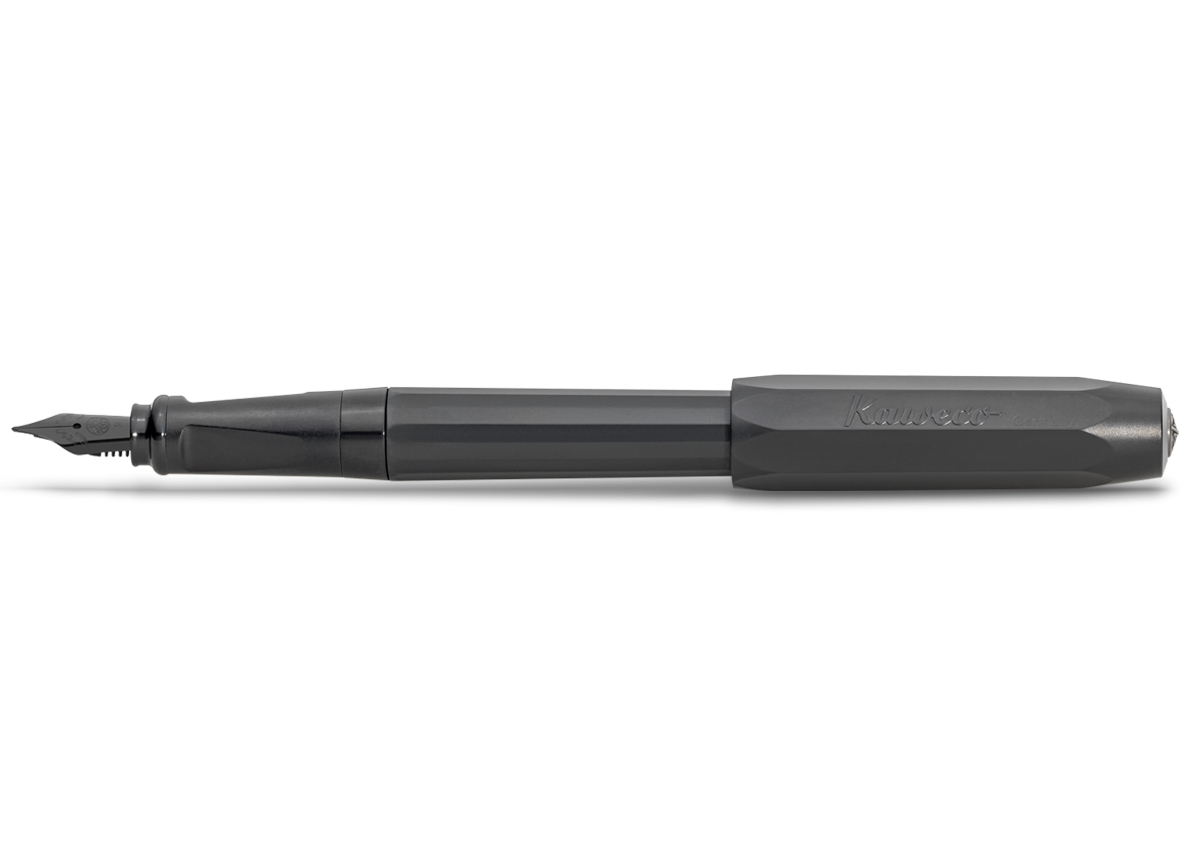 Ручка перьевая Kaweco PERKEO All Black M 0,9 мм, корпус черный