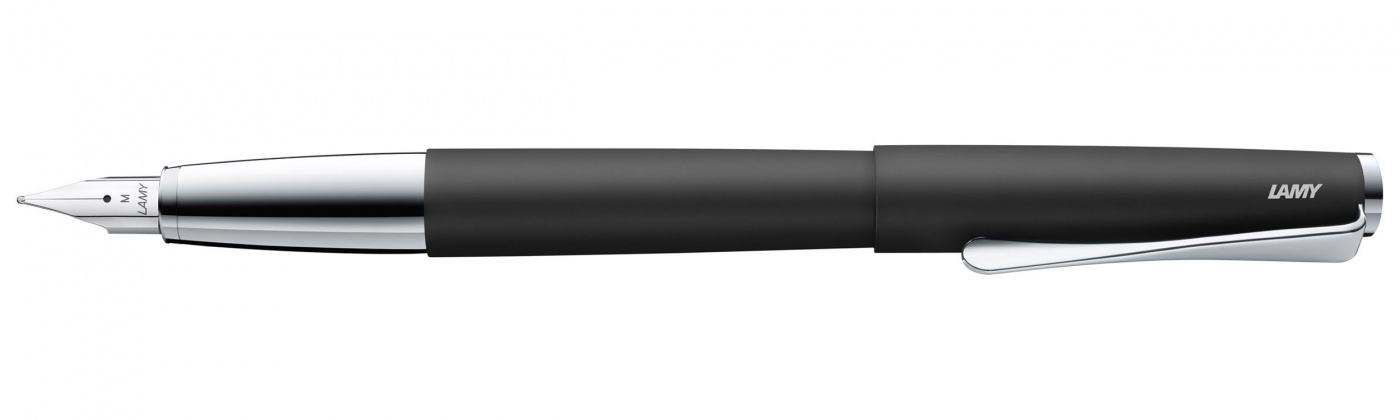 Ручка перьевая LAMY 067 studio, чёрный ручка шариковая поворотная 0 7 мм brunovisconti bergamo стержень синий чёрный металлический корпус в футляре