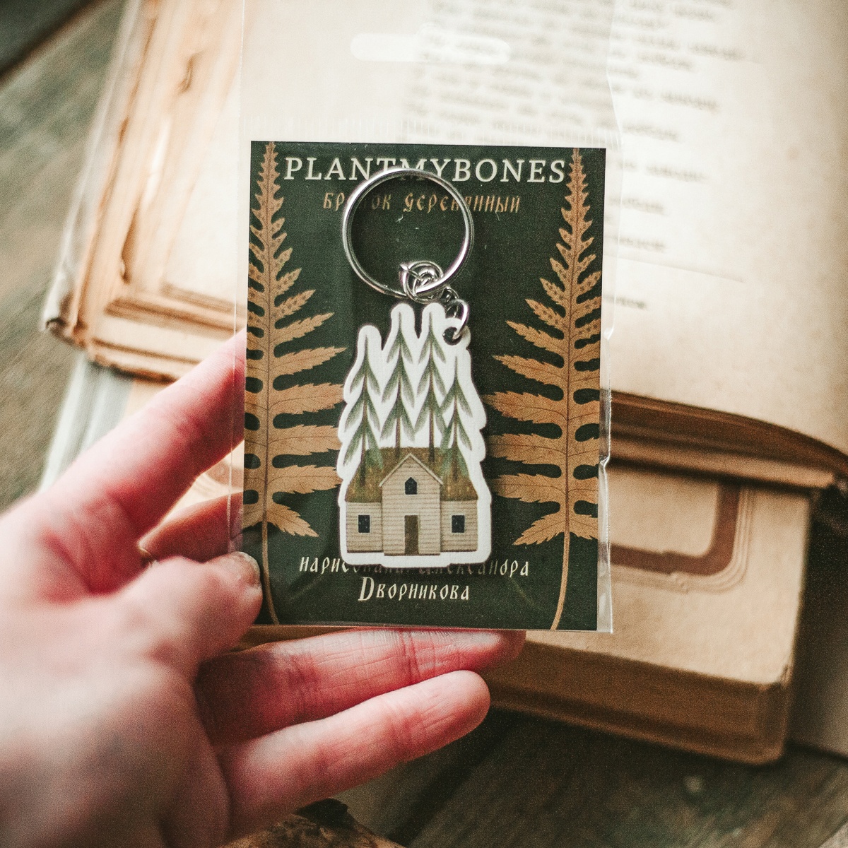 Брелок Дворникова А Домик 396₽