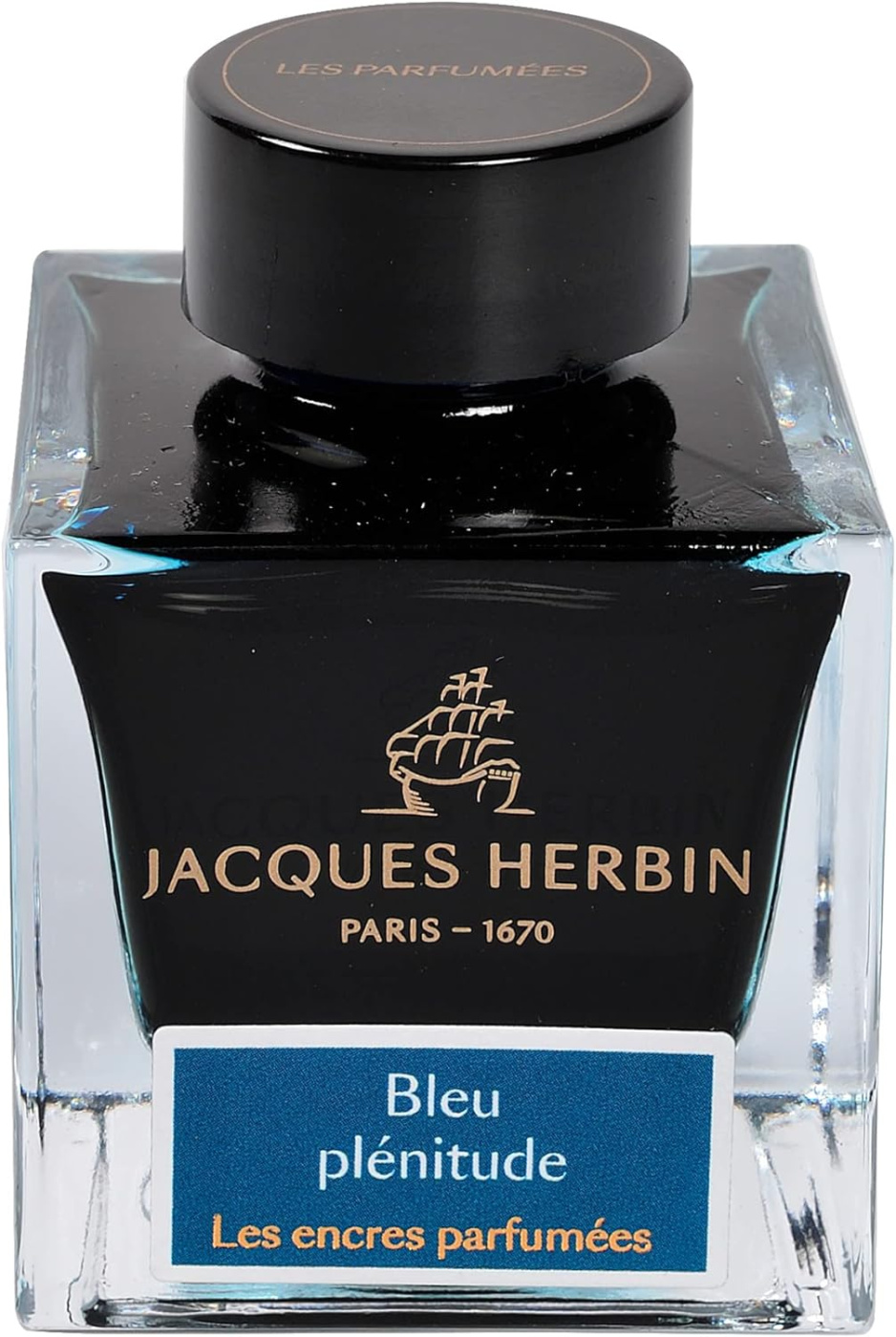 Чернила ароматизированные в банке Herbin Prestige, 50 мл, Bleu pl?nitude Синий романтические контексты набокова