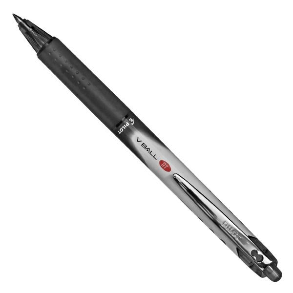 Роллер Pilot “V-Ball” цвет черный ручка роллер kaweco frosted sport 0 7 мм корпус светло черничный