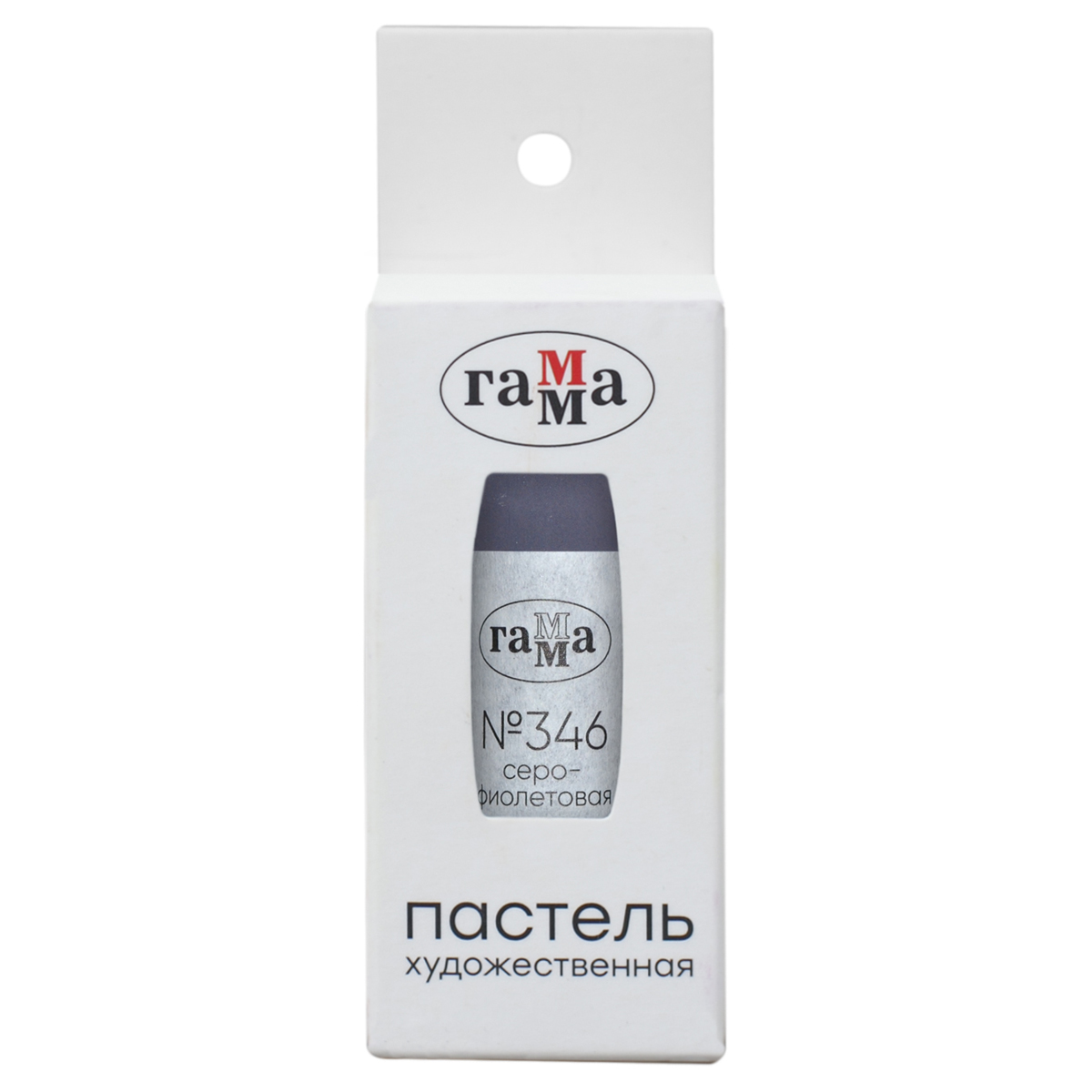Пастель сухая Гамма серо-фиолетовая 346 картон упак европодвес 120₽