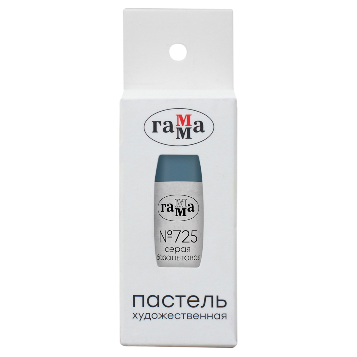 Пастель сухая Гамма 725 серая базальтовая картон упаковка 112₽