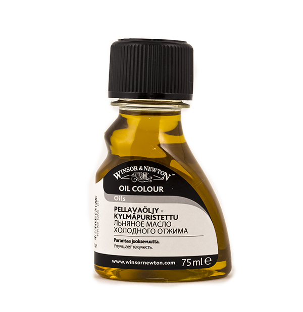 Масло льняное Winsor&Newton 75 мл холодного пресования