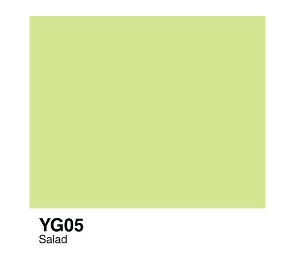Чернила COPIC YG05 (салатовый, salad) чернила copic yg05 салатовый salad