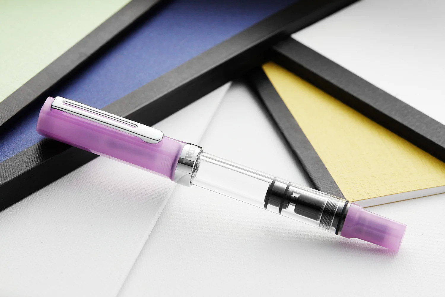 Ручка перьевая TWSBI ECO Glow, Фиолетовый, EF M2532540 - фото 3