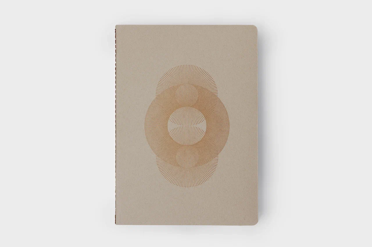 Блокнот Сияние Бежевый 500₽