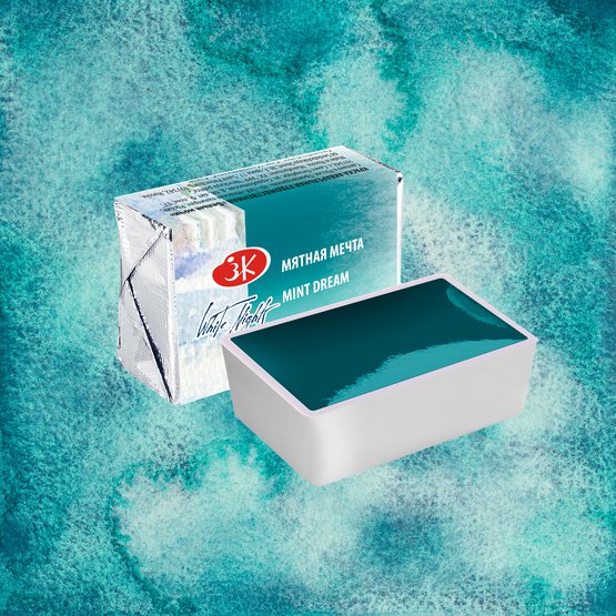Акварель Белые Ночи в кювете Мятная Мечта 206₽