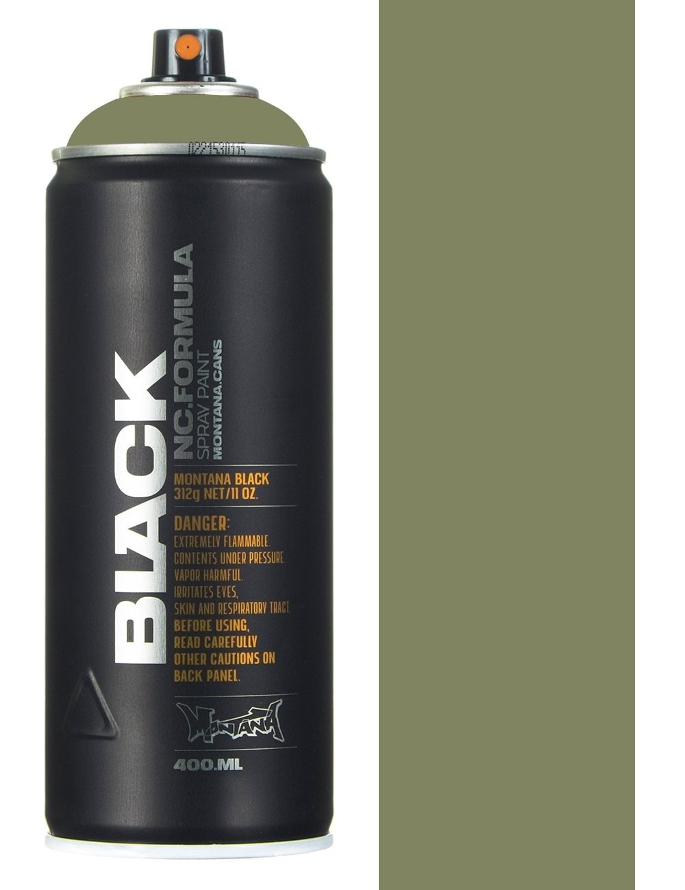 Краска для граффити Montana "Black" 400 мл в аэрозоли, мердок