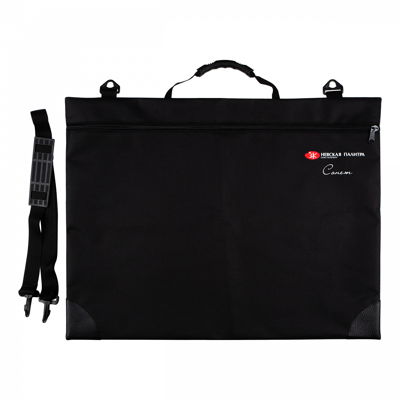 сумка портфолио малевичъ для работ с карманом черная 62 5х45 см Сумка-портфолио 