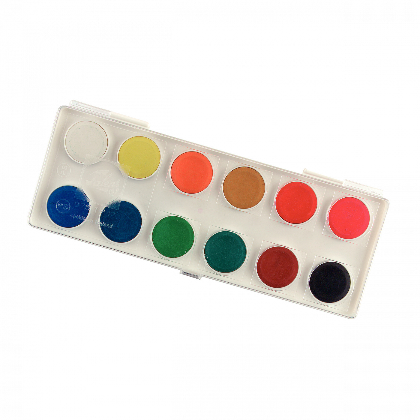 Набор акварельных красок Talens 12 цв, непрозрачные пластиковый короб TLS-97500012 - фото 1