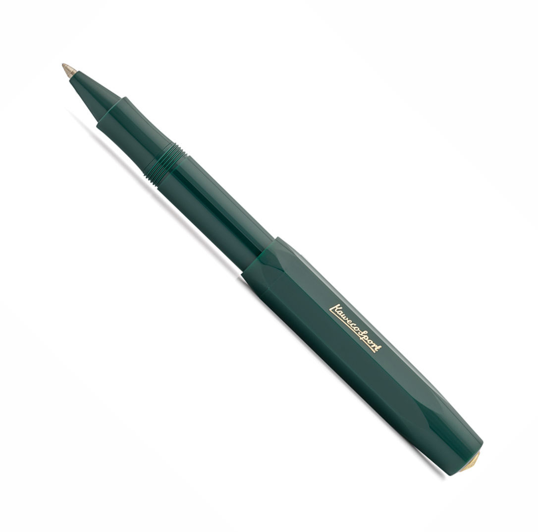 Роллер Kaweco CLASSIC Sport 0,7 мм, корпус зеленый ручка роллер kaweco perkeo breezy teal 0 7 мм корпус бирюзовый