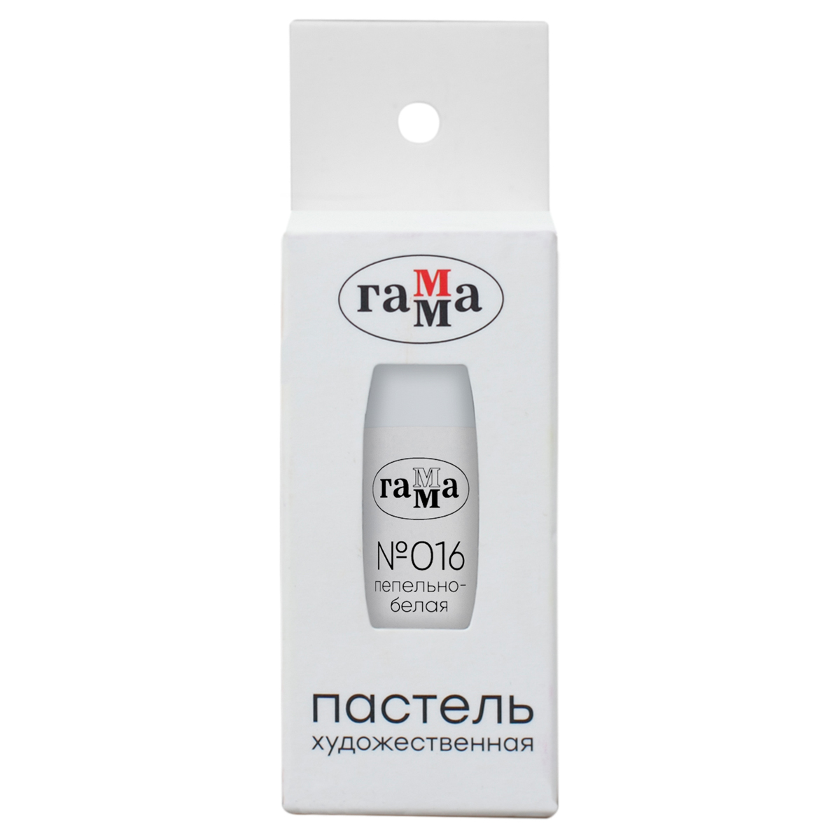 Пастель сухая Гамма 016 пепельно-белая штучная картонупак 120₽