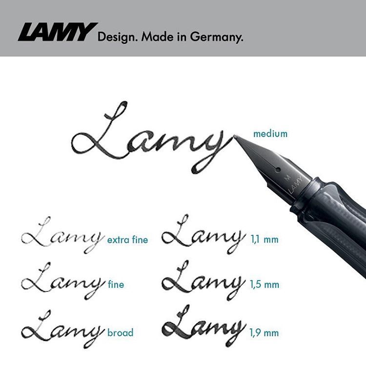 Сменное перо LAMY Z50, EF черное