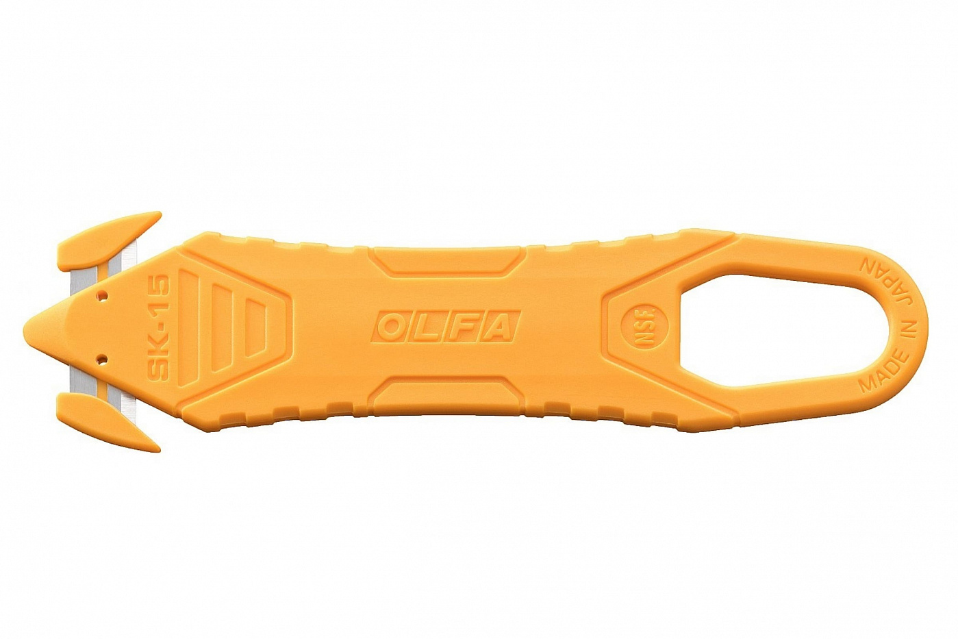 Нож безопасный OLFA для вскрытия коробок лезвия olfa круглые для prc 2 2 шт 18х0 3 мм из нержавеющей стали